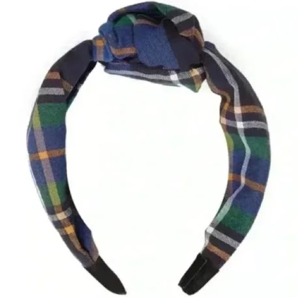 Tanya Taylor plaid headband
